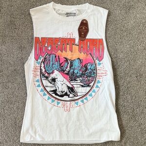 White Graphic Tee